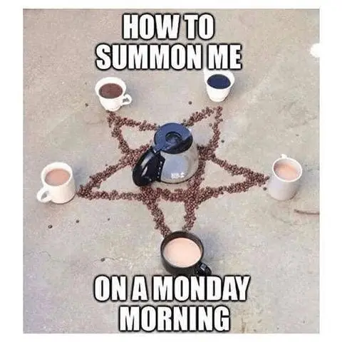 monday coffee meme