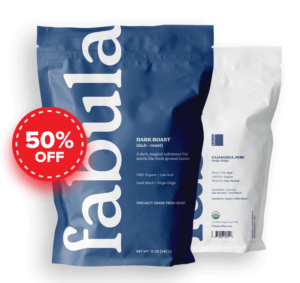 fabula coffee 50% discount