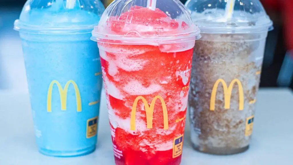 McDonald's Frozen Drinks