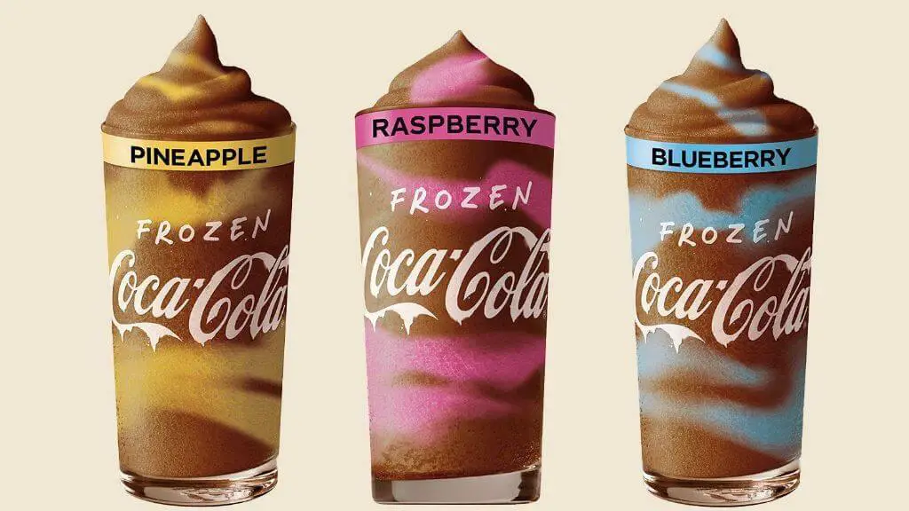Everything You Need to Know About McDonald Frozen Drinks 3 coca cola Frozen Drinks