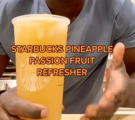 Starbucks Pineapple Passion Fruit Refresher