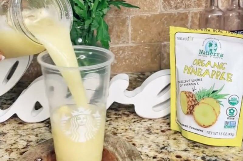 Copycat Starbucks Paradise Refresher Recipe