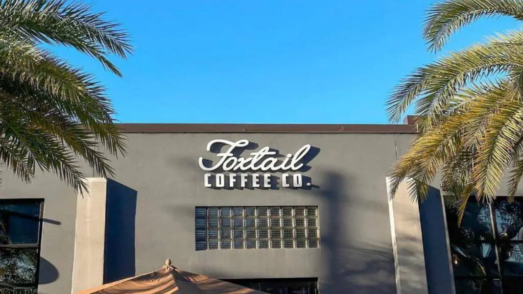 Foxtail coffee menu prices