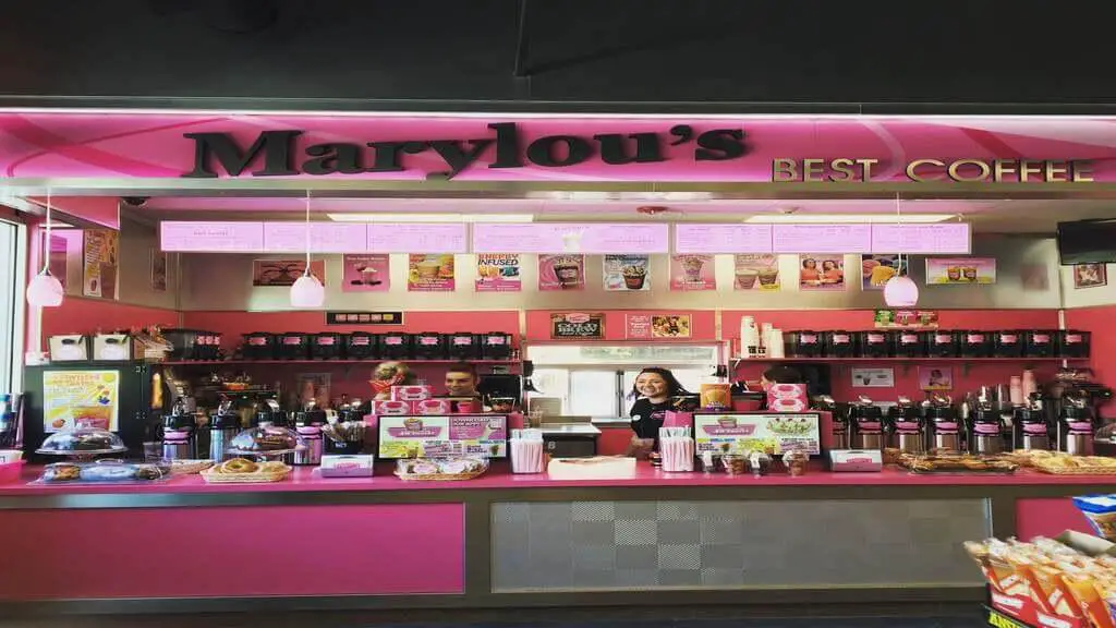 marylous coffee menu prices