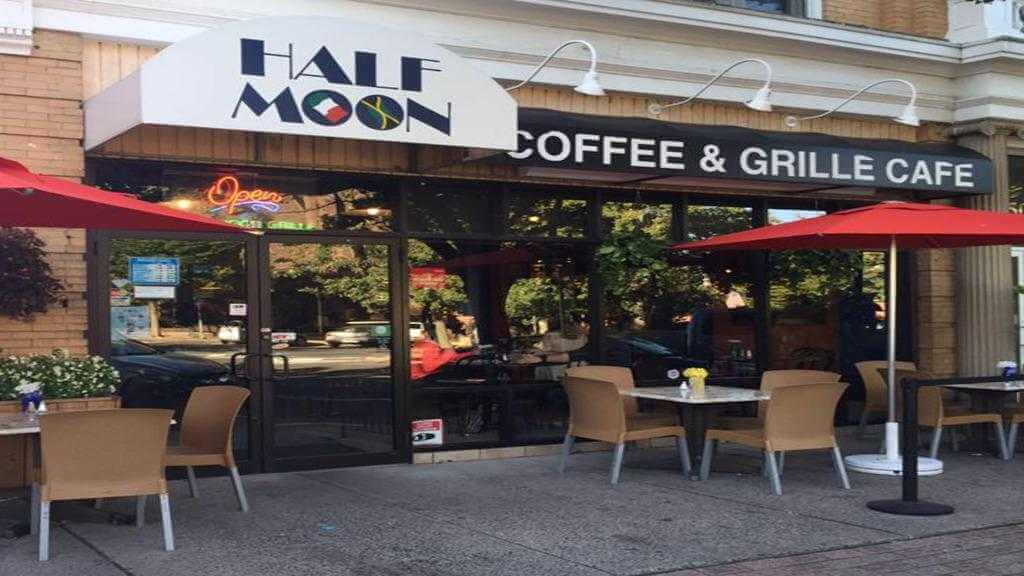 Half Moon Coffee menu price