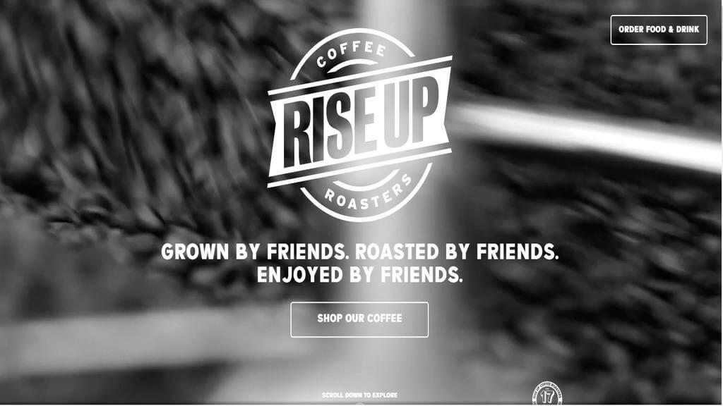 order Rise Up Coffee online step 1