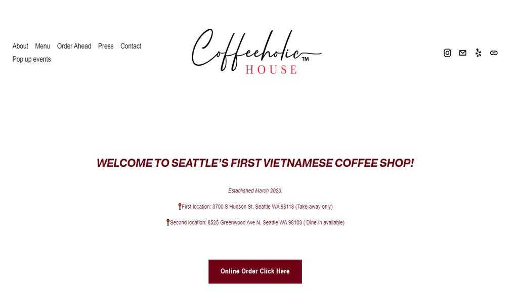 Discover Seattle’s Best Vietnamese Coffee Shop: Coffee Holic Menu Prices 4 How To Order From Coffeeholic 1