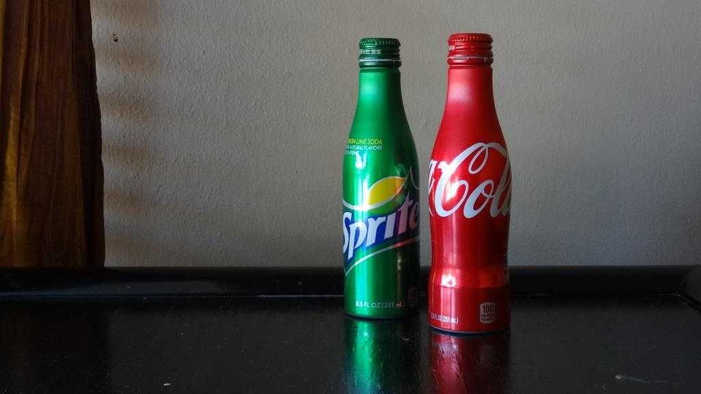 sprite and cola