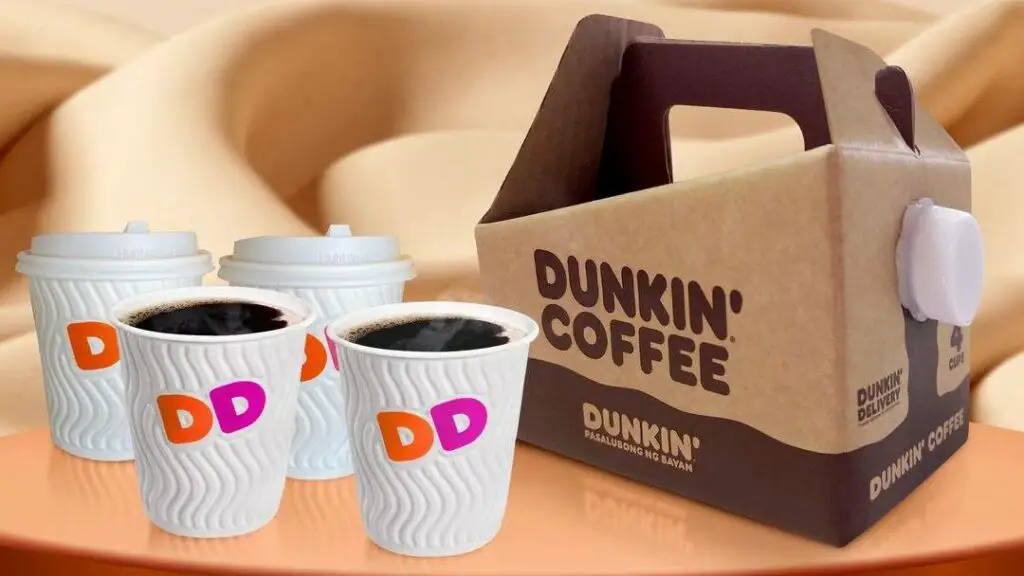 dunkin donuts box of joe