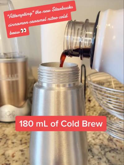 making cold brew part