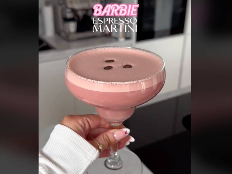 Barbie espresso martini tiktok secret recipe