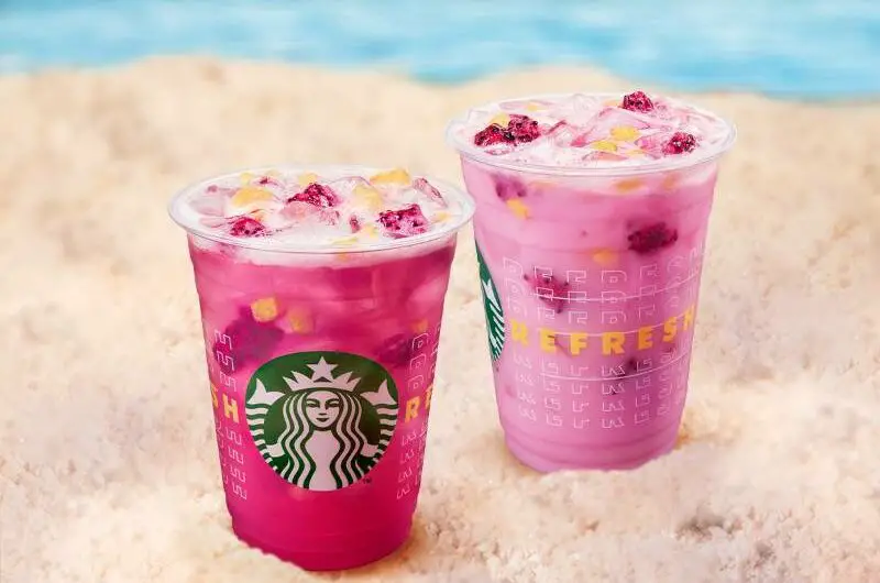 DIY Starbucks Refresher Recipe: Frozen Mango Dragonfruit Lemonade