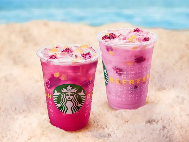 Frozen Mango Dragonfruit Lemonade Starbucks Refresher recipe