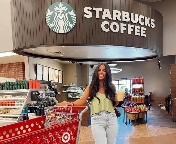 Starbucks store at Target