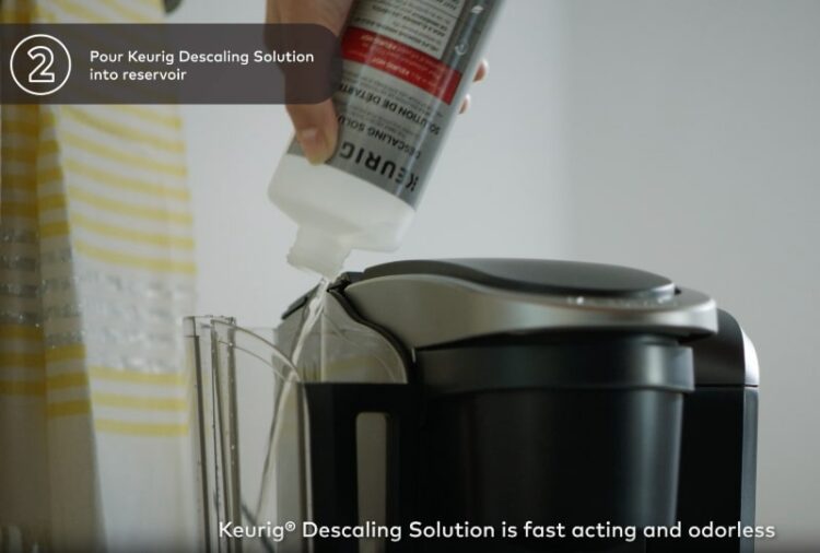 How to Descale Keurig Elite with Solution & White Vinegar?