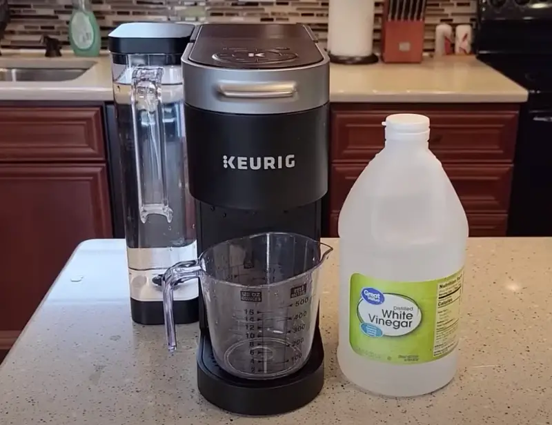 how to descale keurig supreme with vinegar