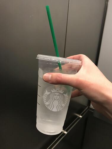 free starbucks water