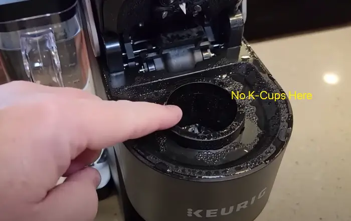 step1 Prepare Keurig K Supreme no k-cup