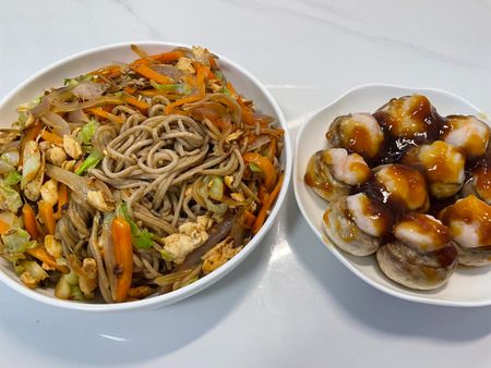 Step 10-1 Meal idea Pair with stir-fried noodles