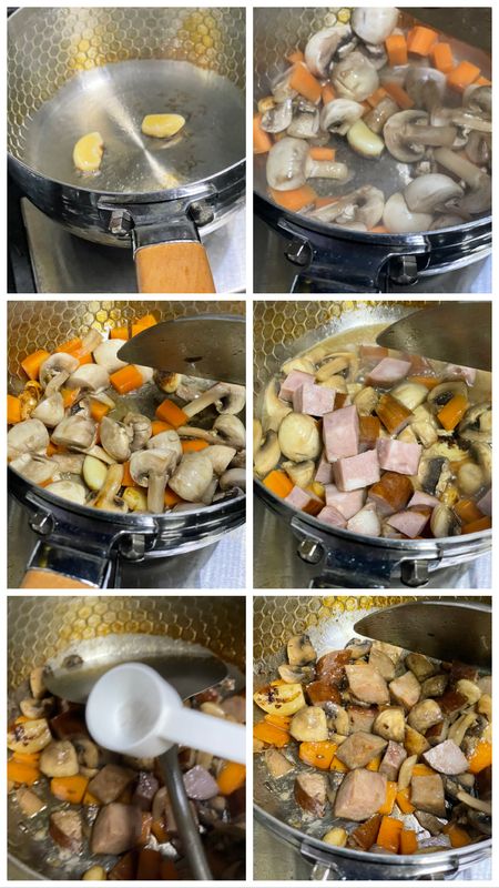Step 3 Stir-fry the veggies and sausage