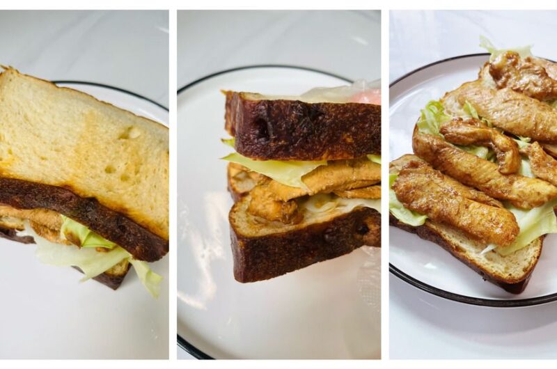 Super Easy Chicken Breast Sandwich (With a Sesame-Vinegar Marinade!)