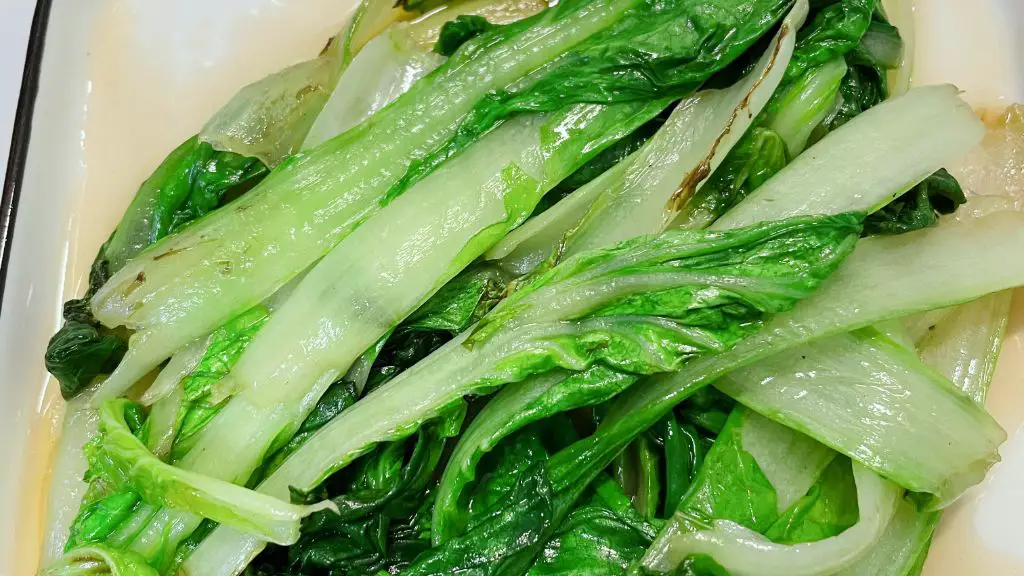 feature image of Chinese Spicy Garlic Baby Bok Choy