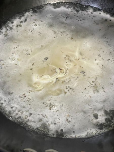 step 3 cook the fresh noodles